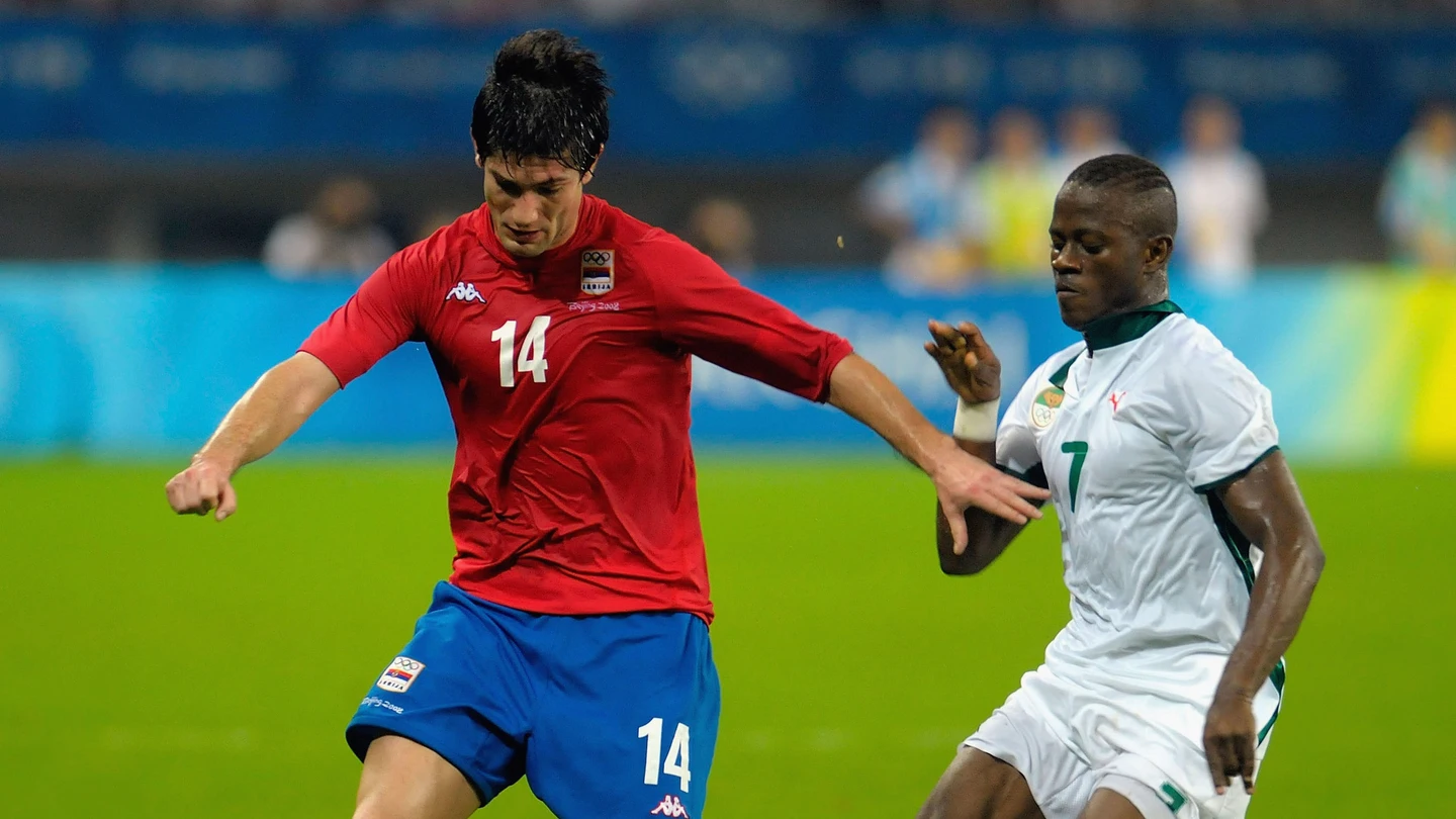 Miljan Mrdakovic disputando los JJOO con Serbia Miljan Mrdakovic disputando los JJOO con Serbia