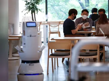Robot barista en Corea del Sur Robot barista en Corea del Sur
