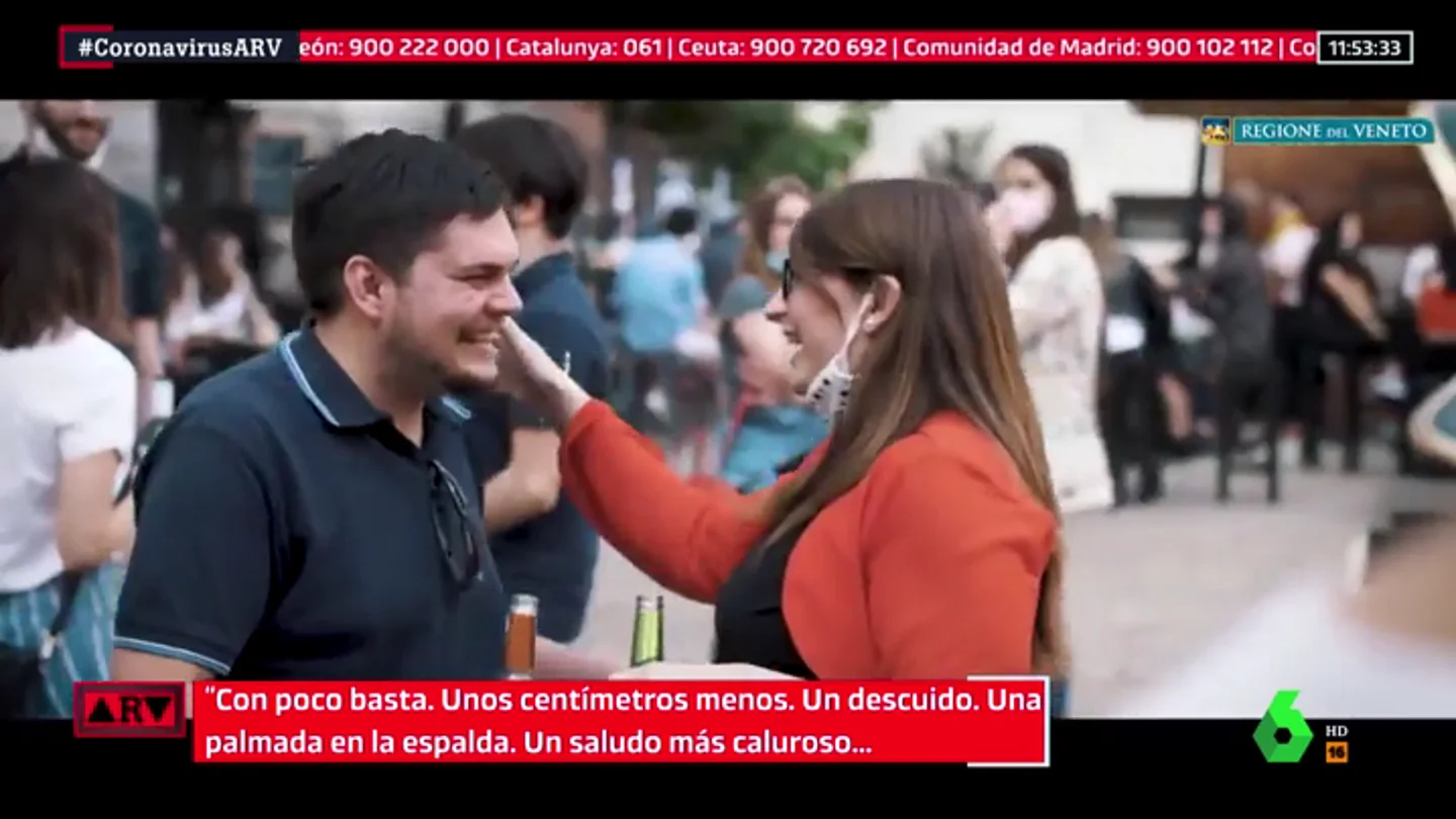 Así es la campaña italiana lanzada en el Véneto para concienciar sobre los riesgos de la desescalada Así es la campaña italiana lanzada en el Véneto para concienciar sobre los riesgos de la desescalada
