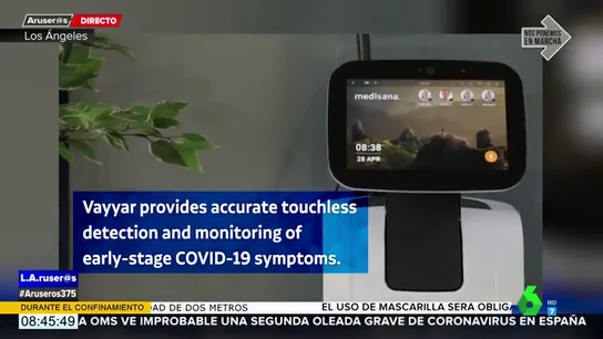 Crean un robot inteligente que detecta el coronavirus en 10 segundos sin ningún tipo de contacto Crean un robot inteligente que detecta el coronavirus en 10 segundos sin ningún tipo de contacto