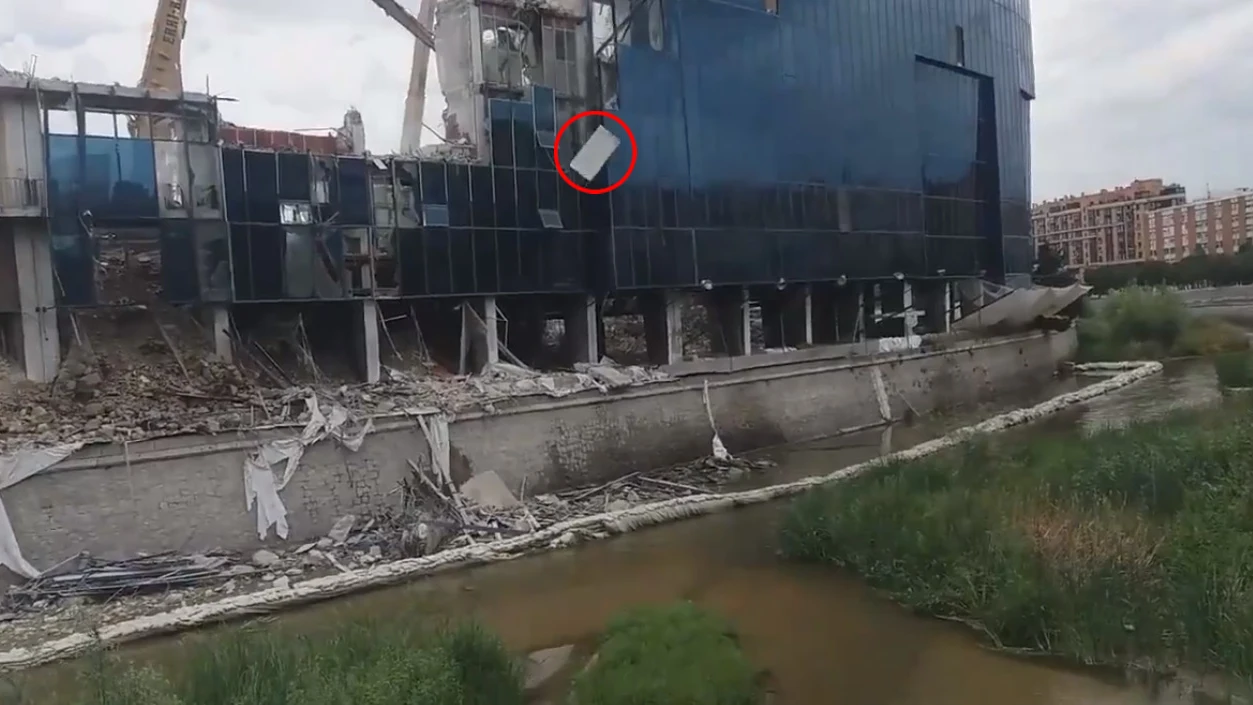 Estado actual del estadio Vicente Calderón