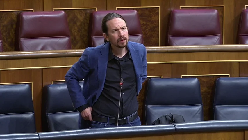 Pablo Iglesias en el Congreso