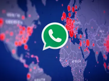WhatsApp y mapa COVID-19 WhatsApp y mapa COVID-19
