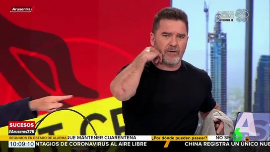 La llamada de Carlos Quílez a Aruser@s tras sufrir un accidente de tráfico La llamada de Carlos Quílez a Aruser@s tras sufrir un accidente de tráfico