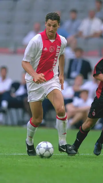 Zlatan Ibrahimovic, durante su etapa en el Ajax Zlatan Ibrahimovic, durante su etapa en el Ajax