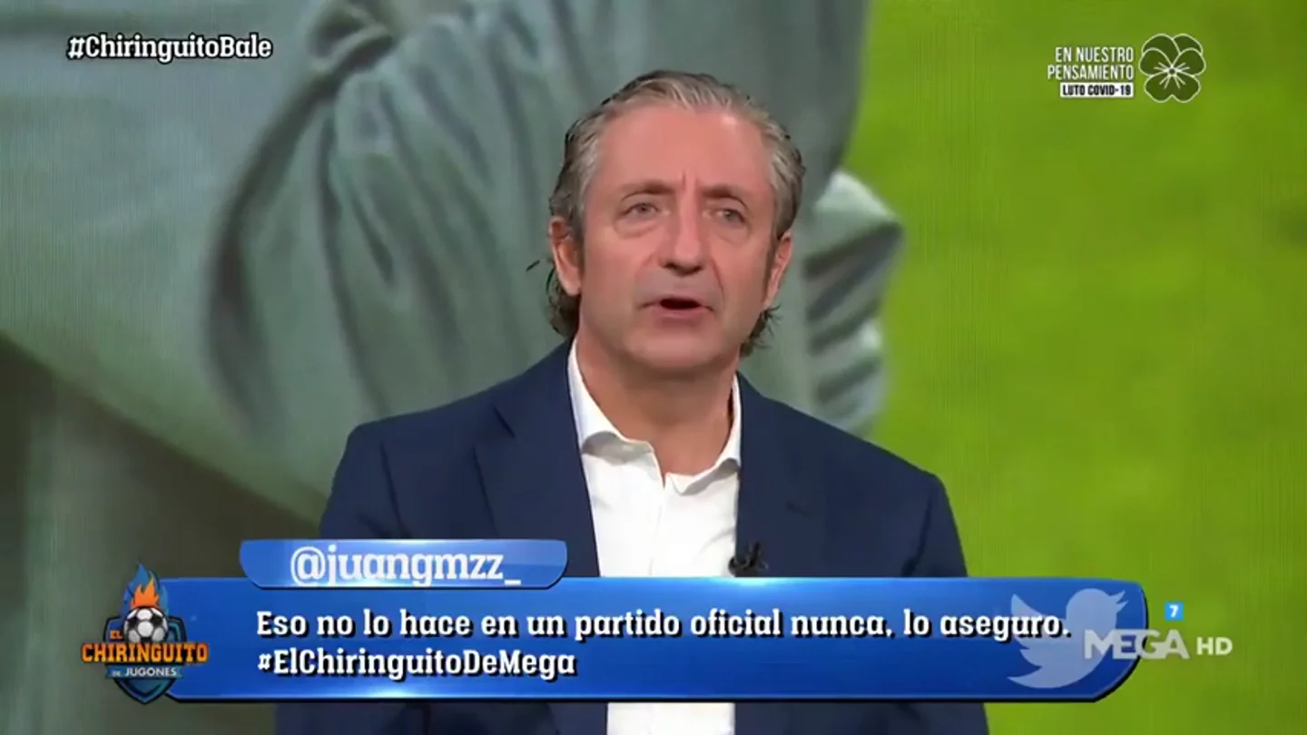 La contundente respuesta de Josep Pedrerol a Gareth Bale: "Te pitan por tu falta de compromiso" La contundente respuesta de Josep Pedrerol a Gareth Bale: "Te pitan por tu falta de compromiso"