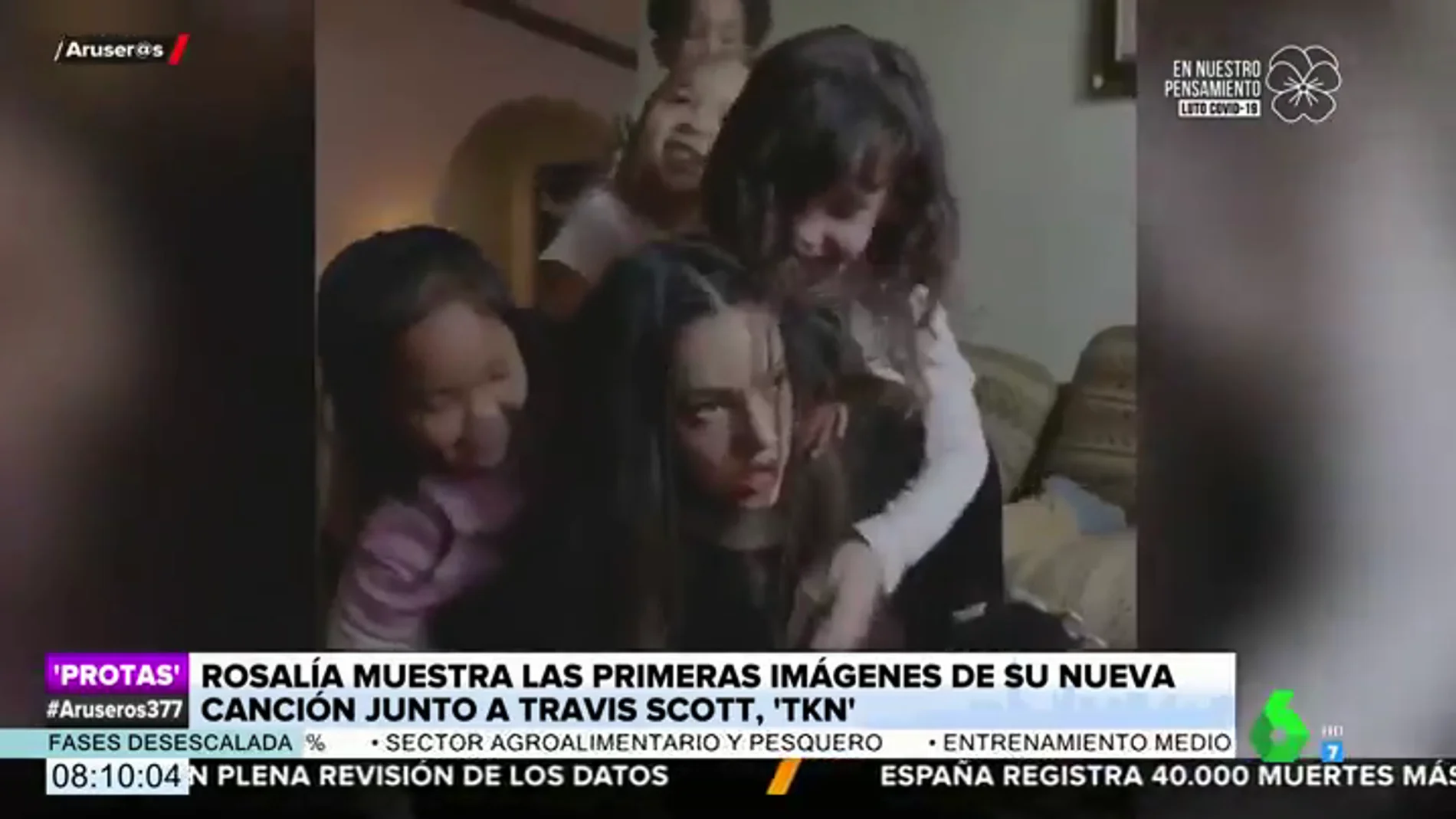 Salen a la luz las primeras imágenes de 'TKN', la esperada canción de Rosalía y Travis Scott