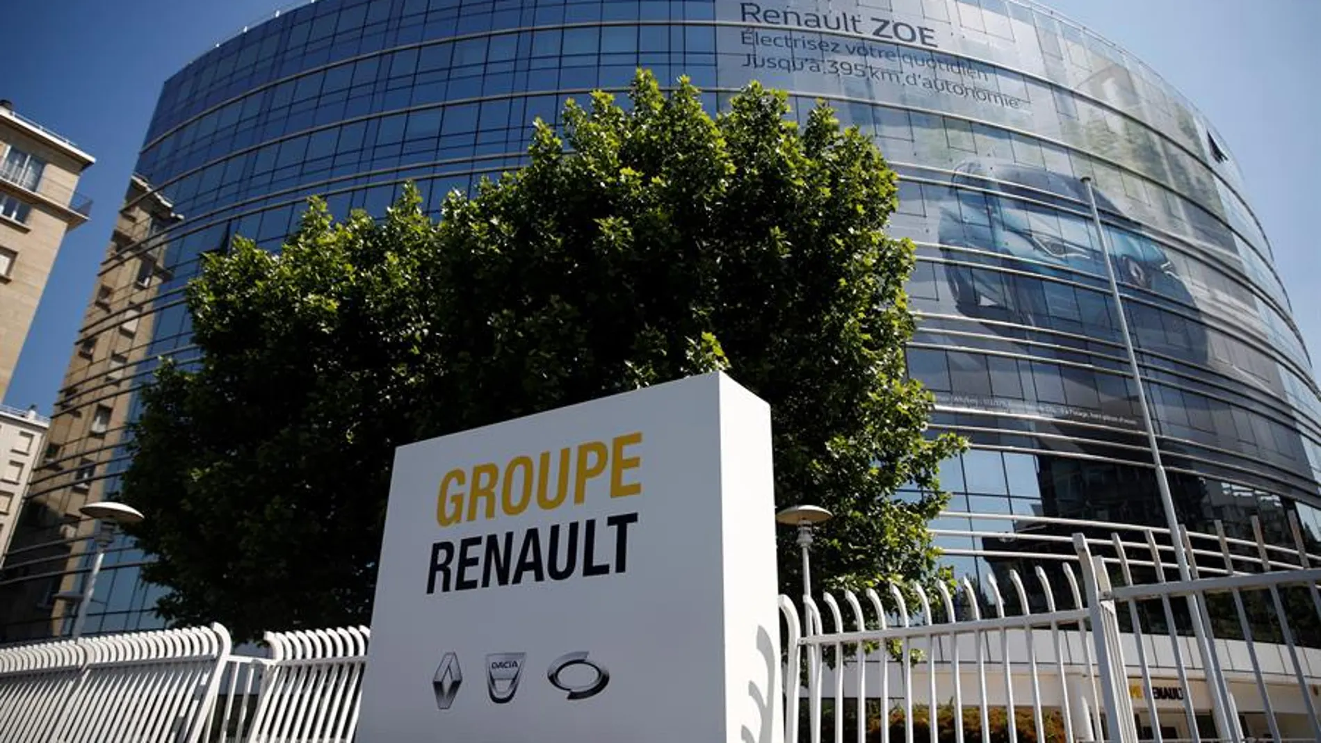 Sede central del Grupo Renault en Boulogne Billancourt, cerca de Paris.