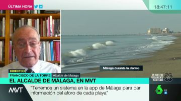 Aplicaciones de aforo y medidas de desinfección: el alcalde de Málaga explica cómo será el verano en sus playas