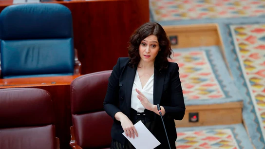 La presidenta de la Comunidad de Madrid, Isabel Díaz Ayuso La presidenta de la Comunidad de Madrid, Isabel Díaz Ayuso