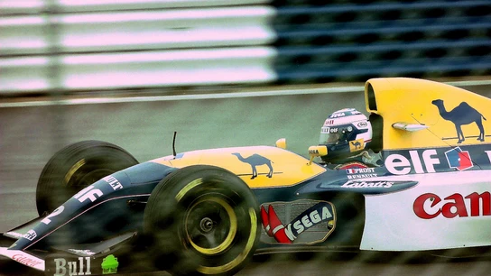 Alain Prost, en el Williams Alain Prost, en el Williams
