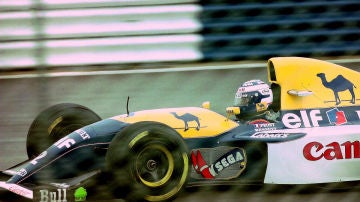 Alain Prost, en el Williams