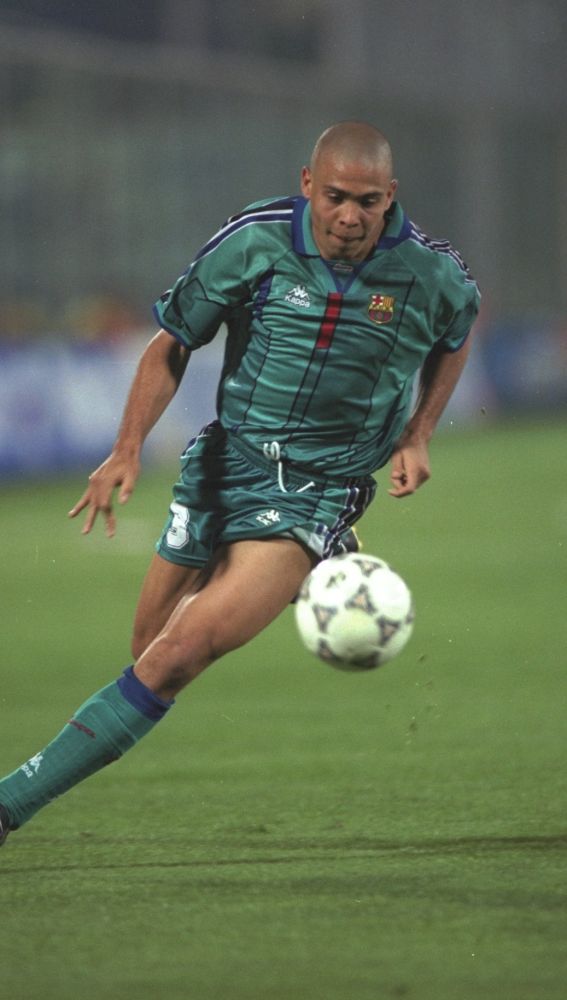 Ronaldo Nazario, en el Barcelona