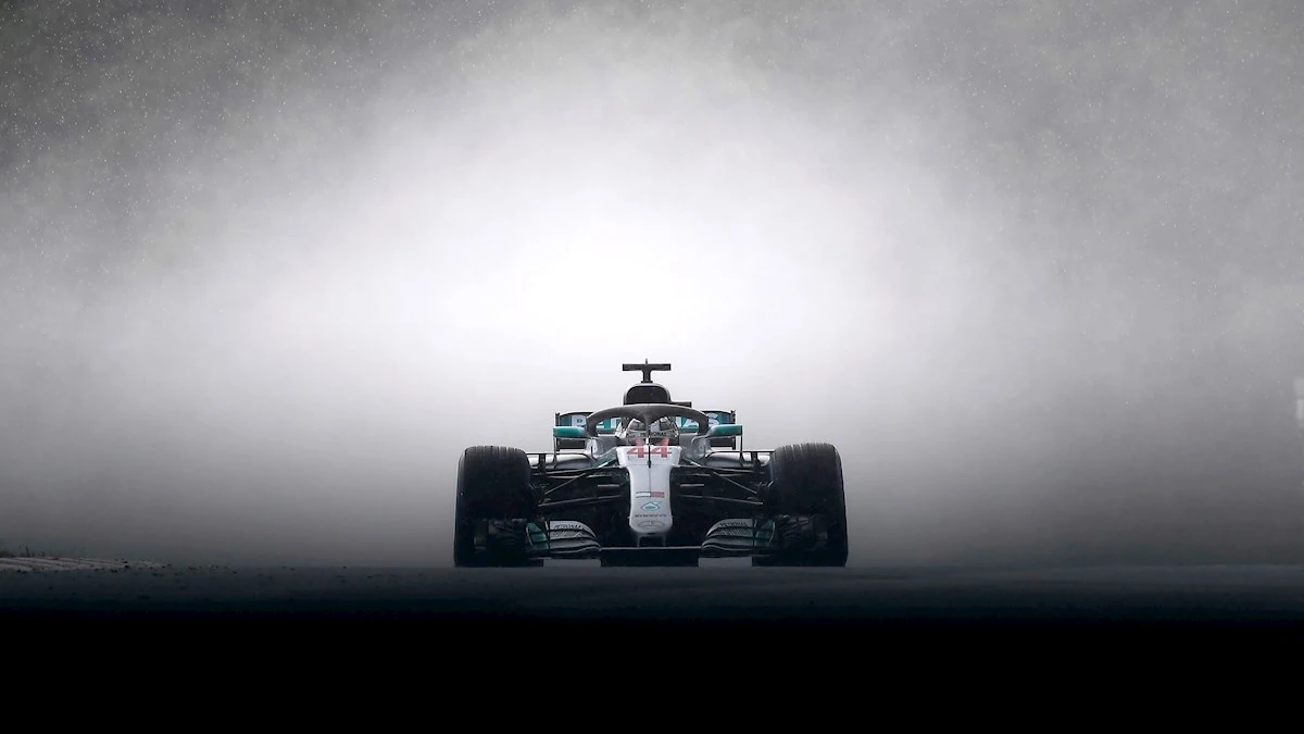 Lewis Hamilton, en el Mercedes