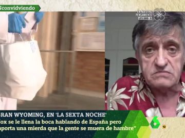 Wyoming: "No quiero vivir en un país que tenga miles de personas en la calle pidiendo para comer" Wyoming: "No quiero vivir en un país que tenga miles de personas en la calle pidiendo para comer"