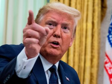 Donald Trump manipula un vídeo según Twitter Donald Trump manipula un vídeo según Twitter