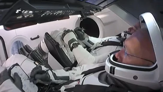 Lanzamiento del cohete espacial SpaceX Lanzamiento del cohete espacial SpaceX