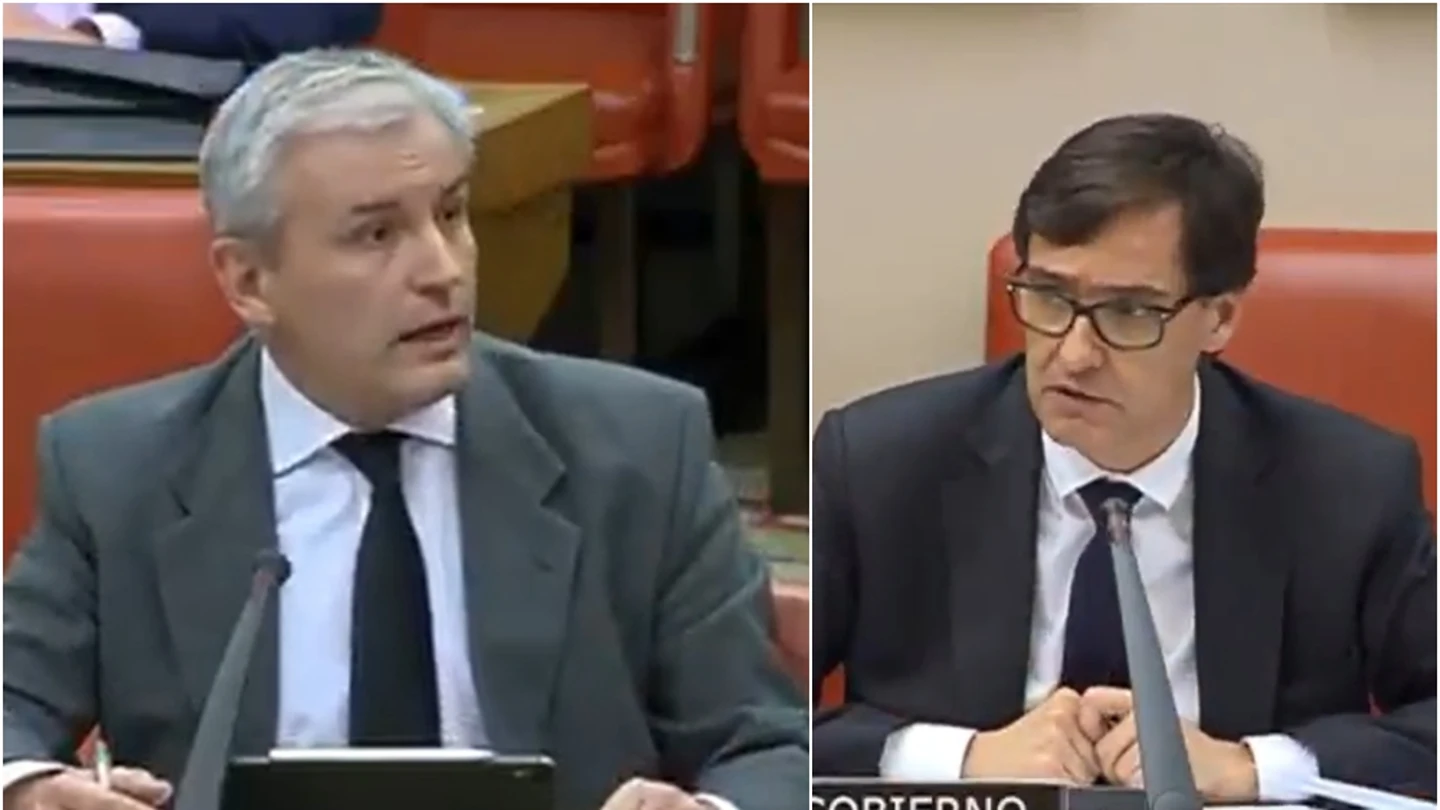 Salvador Illa responde al diputado del PP Juan Antonio Callejas Salvador Illa responde al diputado del PP Juan Antonio Callejas