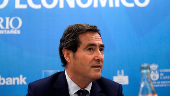 El presidente de la CEOE, Antonio Garamendi El presidente de la CEOE, Antonio Garamendi