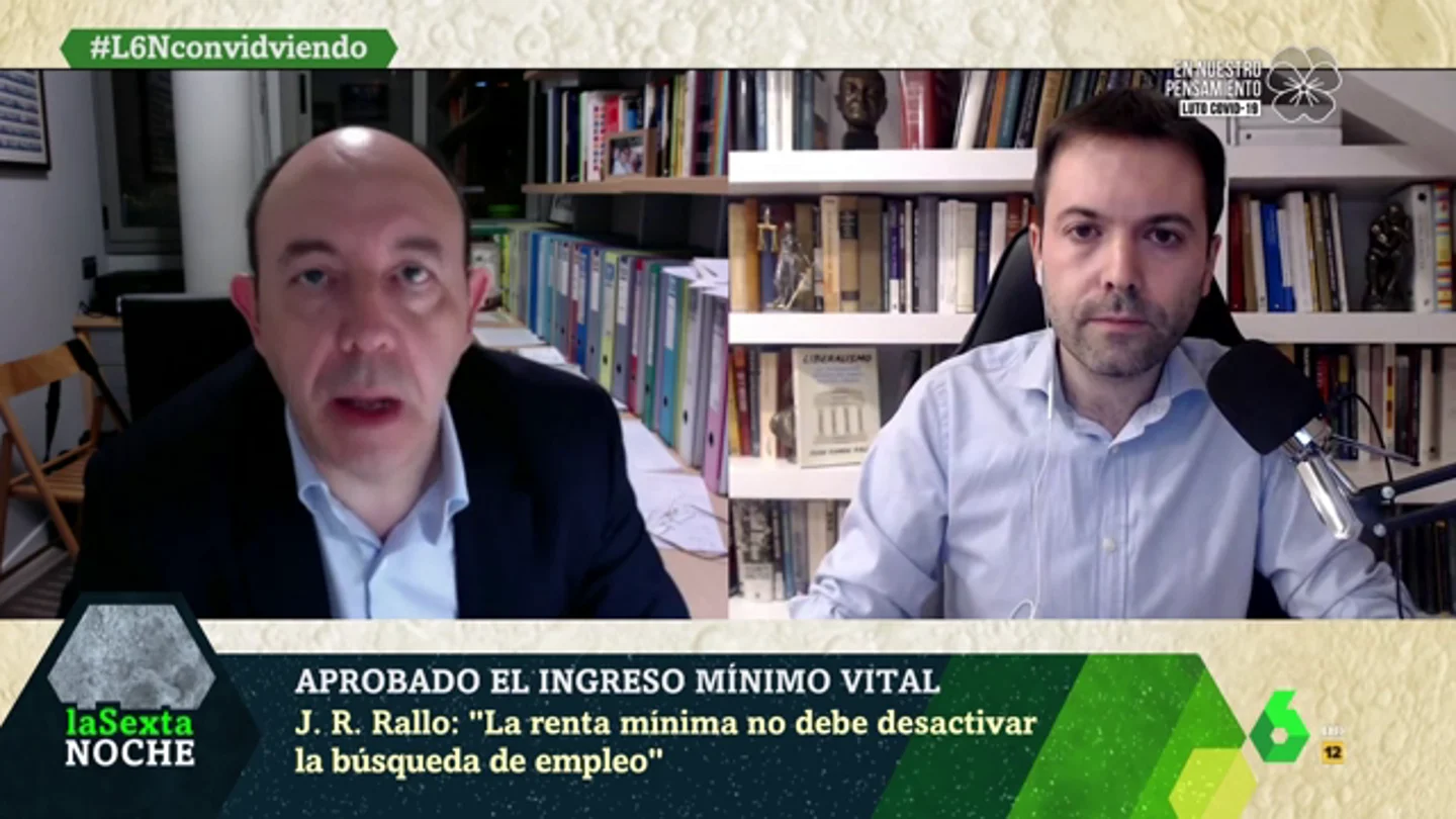 Bernardos y Rallo debaten sobre el Ingreso Mínimo Vital: ¿aumentaría la economía sumergida con esta medida? Bernardos y Rallo debaten sobre el Ingreso Mínimo Vital: ¿aumentaría la economía sumergida con esta medida?