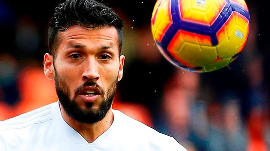 Ezequiel Garay, en un partido Ezequiel Garay, en un partido