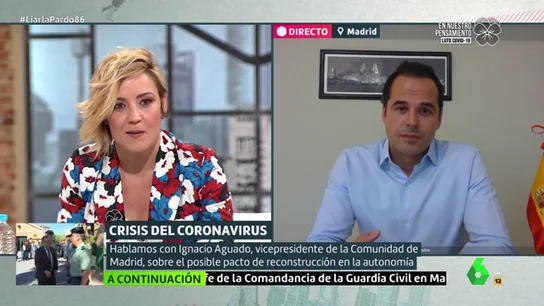 Aguado descarta una moción de censura contra Díaz Ayuso y recuerda que "está a tiempo de iniciar diálogos" Aguado descarta una moción de censura contra Díaz Ayuso y recuerda que "está a tiempo de iniciar diálogos"