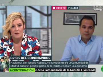 Aguado descarta una moción de censura contra Díaz Ayuso y recuerda que "está a tiempo de iniciar diálogos" Aguado descarta una moción de censura contra Díaz Ayuso y recuerda que "está a tiempo de iniciar diálogos"