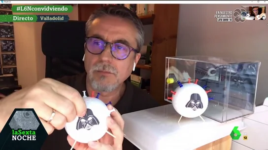 Alfredo Corell 'usa' a Darth Vader o Sauron para explicarnos las vacunas que se están desarrollando contra el coronavirus Alfredo Corell 'usa' a Darth Vader o Sauron para explicarnos las vacunas que se están desarrollando contra el coronavirus