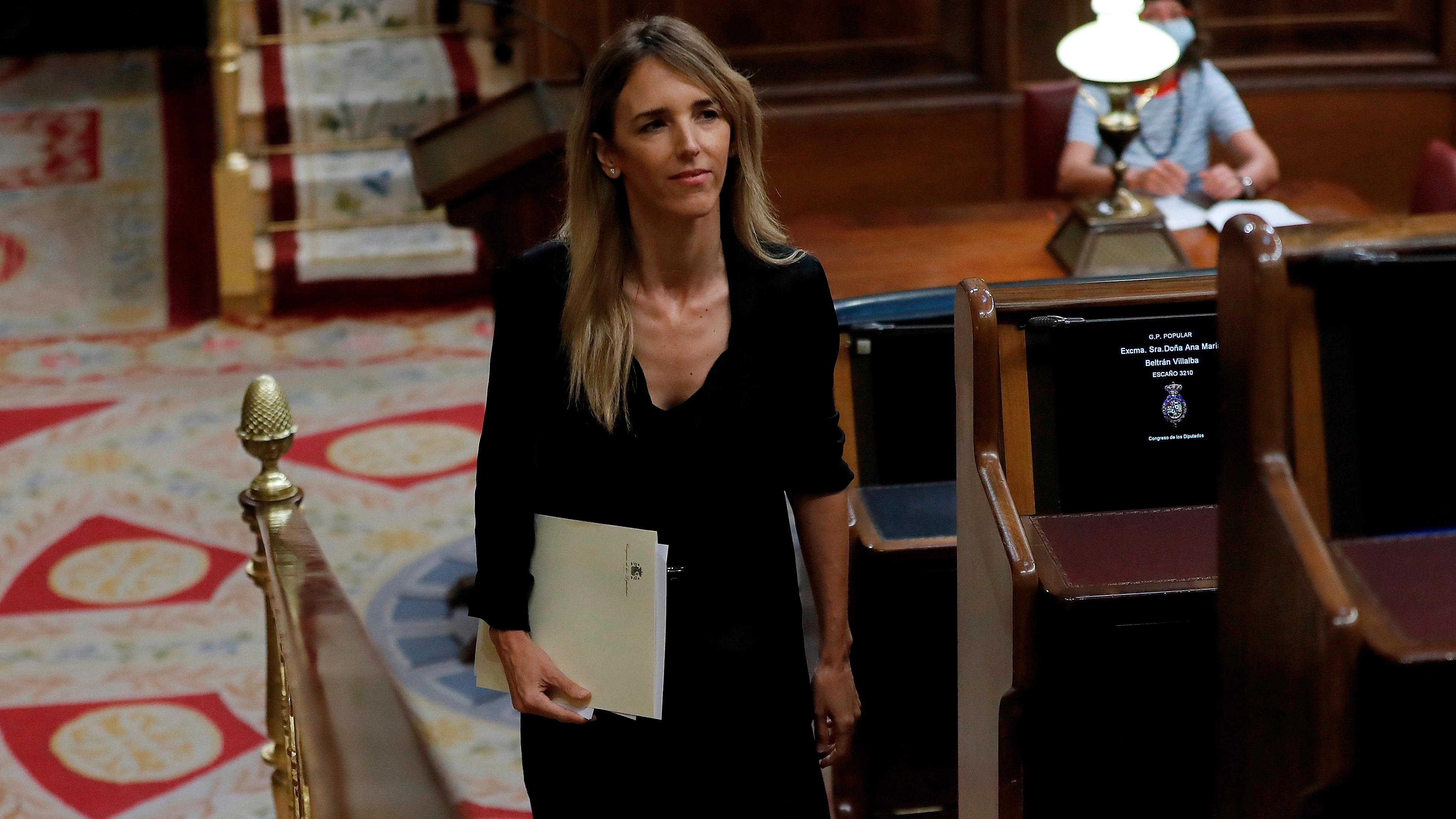 La portavoz del Grupo Popular, Cayetana Álvarez de Toledo, en el Congreso de los Diputados