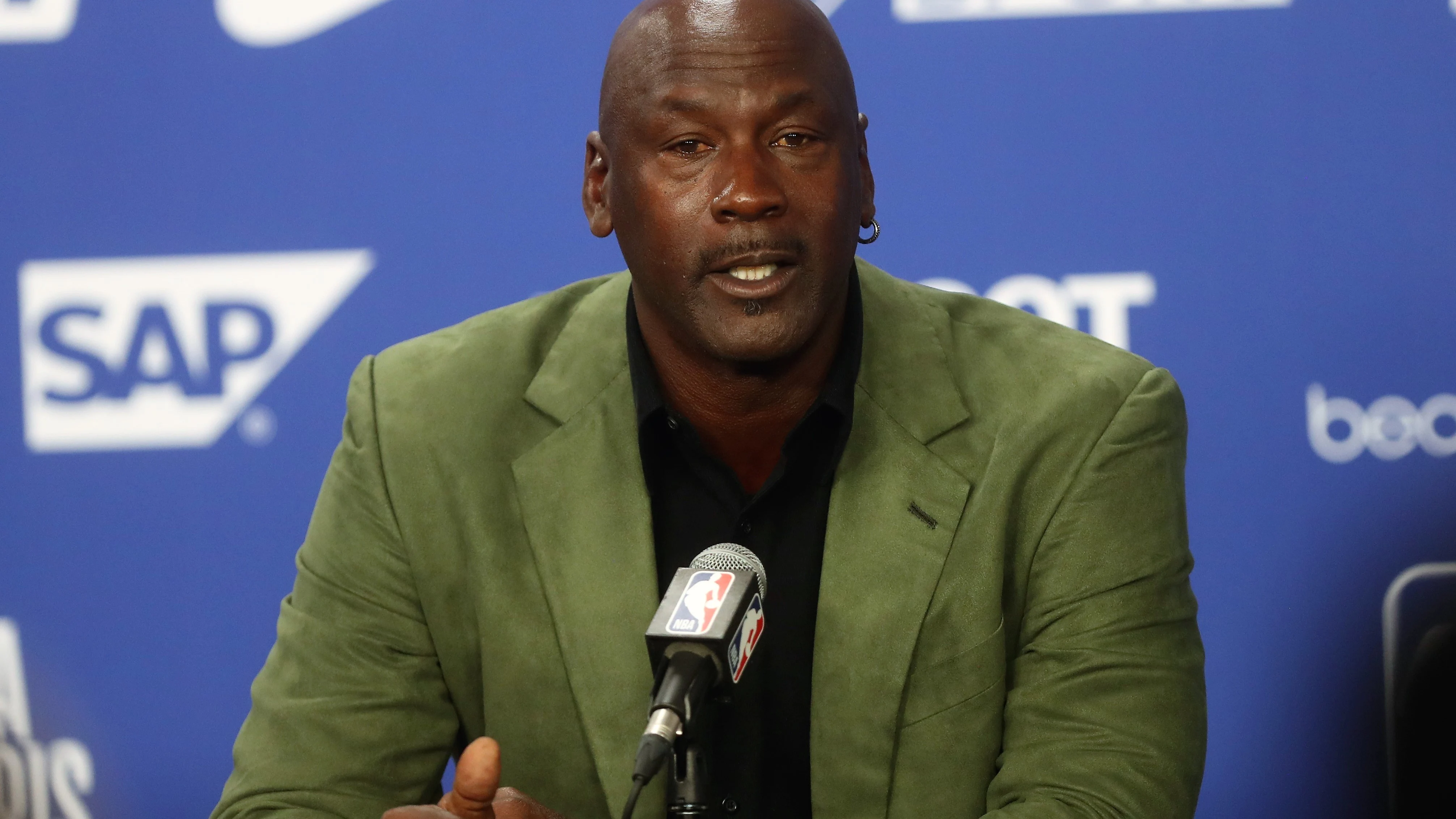 Michael Jordan, exjugador de la NBA