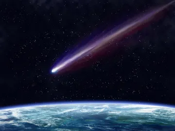 Asteroide aproximándose a la Tierra Asteroide aproximándose a la Tierra