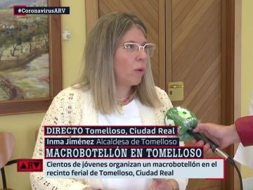 La alcaldesa de Tomelloso, Inmaculada Jiménez La alcaldesa de Tomelloso, Inmaculada Jiménez