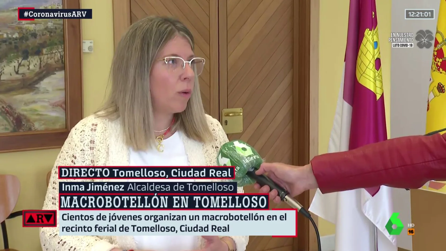 La alcaldesa de Tomelloso, Inmaculada Jiménez