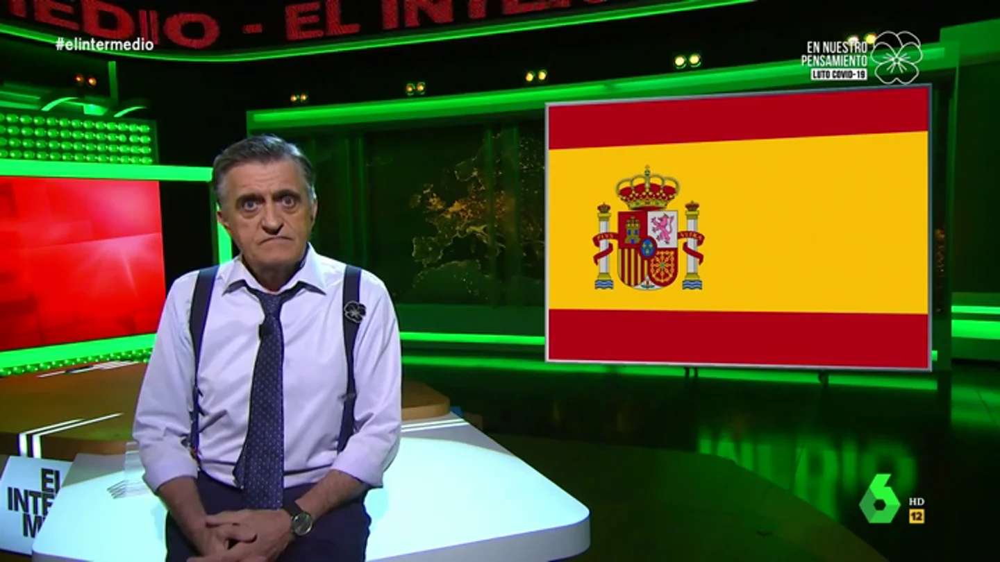 Wyoming regresa al plató de El Intermedio con una dura reflexión: "Españoles, estamos jodidos, es hora de luchar por una España mejor" Wyoming regresa al plató de El Intermedio con una dura reflexión: "Españoles, estamos jodidos, es hora de luchar por una España mejor"