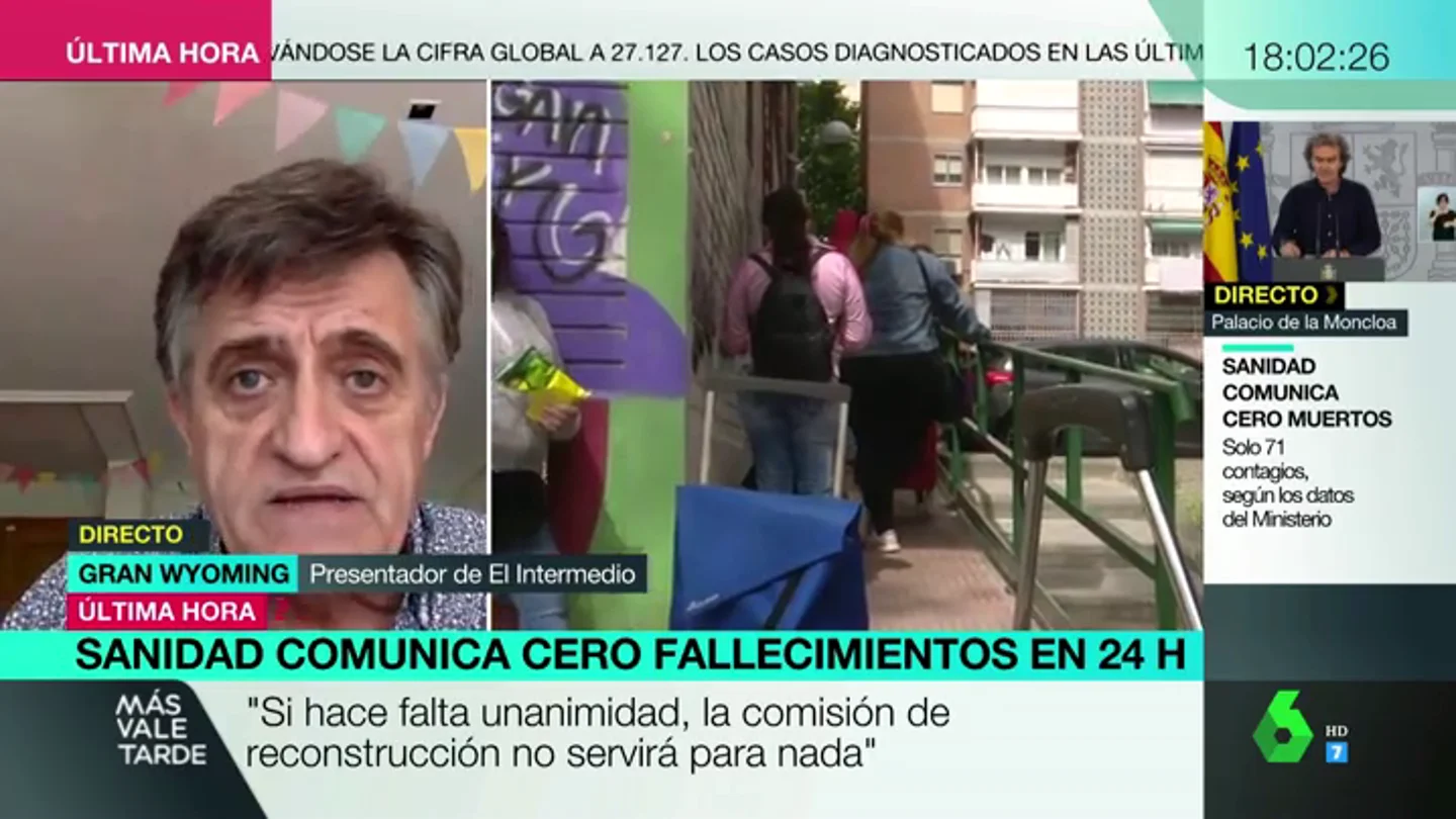 Wyoming: "La derecha de este país tiene un criterio de fanatismo que la izquierda no tiene" Wyoming: "La derecha de este país tiene un criterio de fanatismo que la izquierda no tiene"