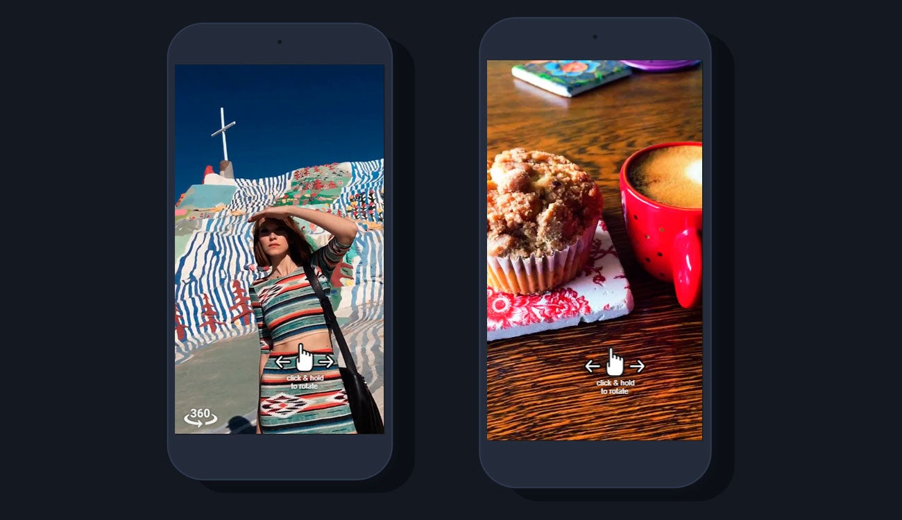 La app Fyuse en acción