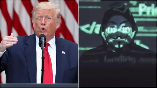Anonymous amenaza a Donald Trump Anonymous amenaza a Donald Trump