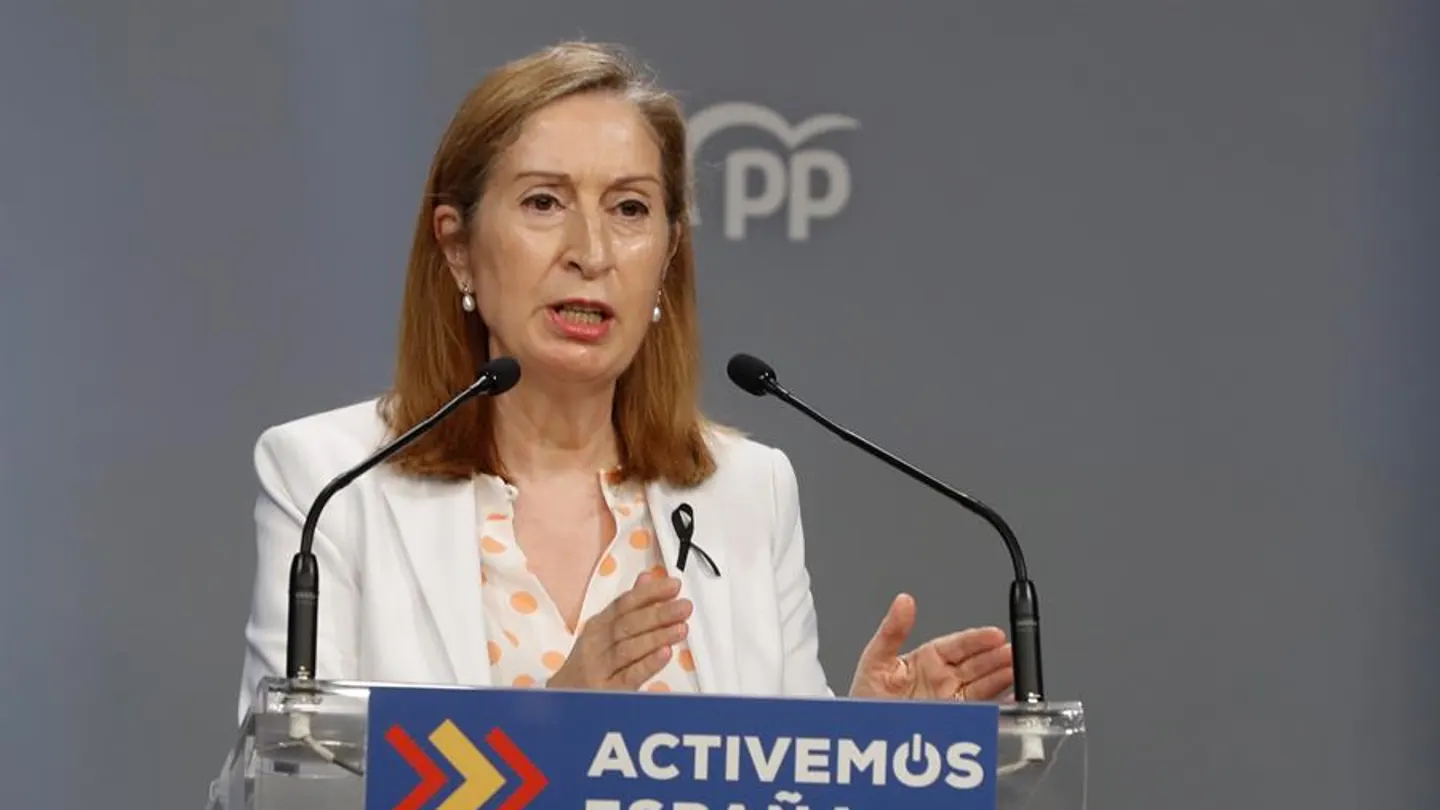 a vicepresidenta del Congreso, Ana Pastor. a vicepresidenta del Congreso, Ana Pastor.