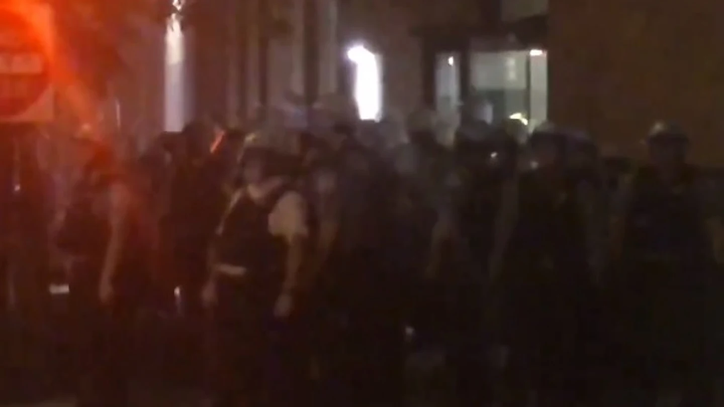 El actor denuncia una agresión policial durante las protestas de Chicago El actor denuncia una agresión policial durante las protestas de Chicago