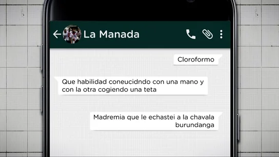 'La Manada' compartió los vídeos en varios grupos de WhatsApp, su admisión como prueba es la clave de la sentencia de Pozoblanco Tocamientos, desnuda y con moratones en la pierna: el sobrecogedor atestado policial sobre la presunta agresión de La Manada a la joven en Pozoblanco