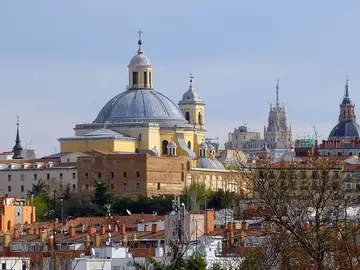 Madrid desde el Cerro de San Isidro Madrid desde el Cerro de San Isidro