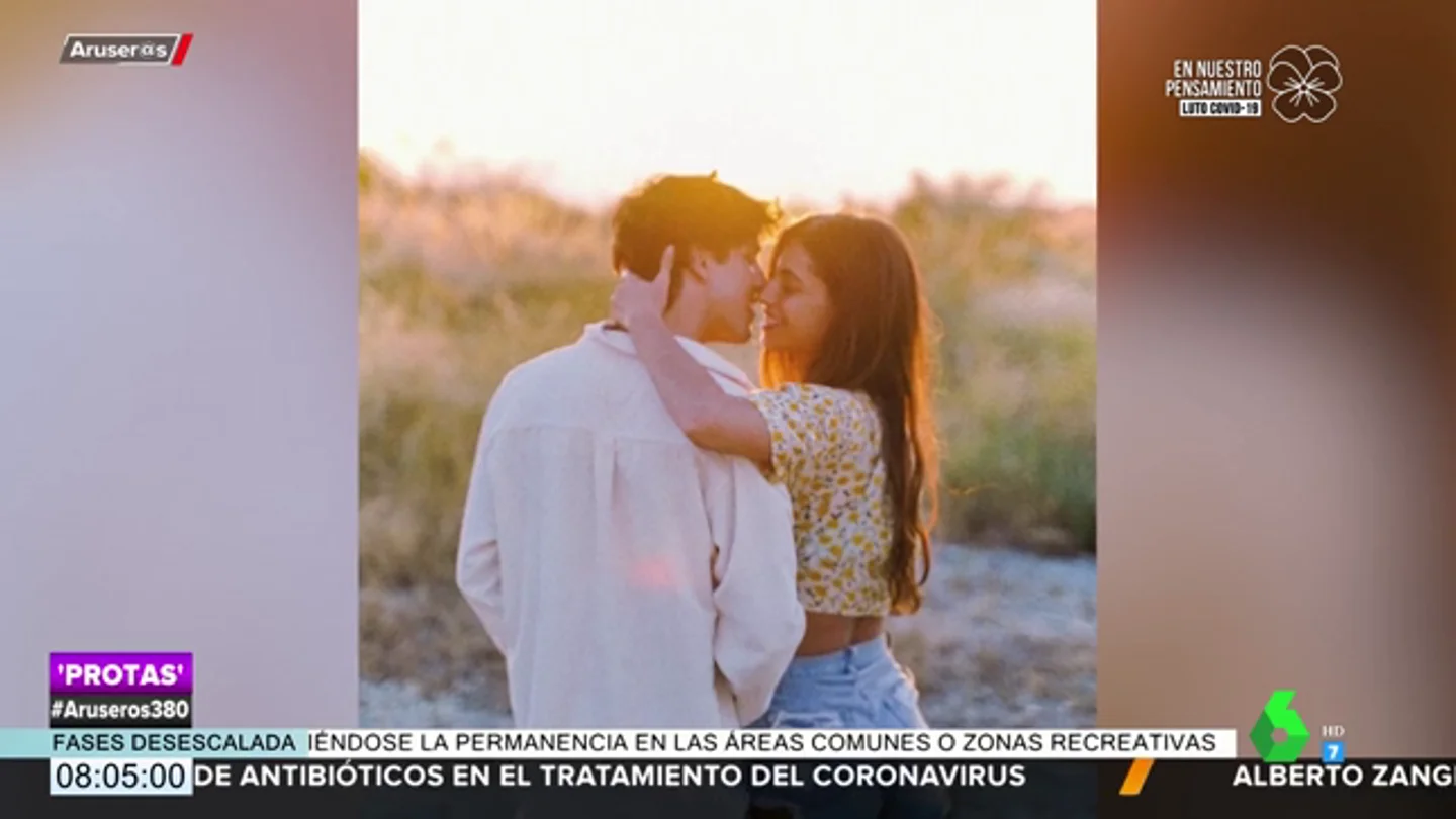 La divertida broma de Óscar Casas a su novia, Begoña Vargas, en su reencuentro tras el confinamiento La divertida broma de Óscar Casas a su novia, Begoña Vargas, en su reencuentro tras el confinamiento