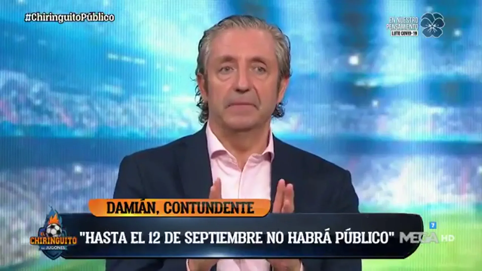 Exclusiva de Pedrerol: "El Real Madrid jugará la Champions en el Bernabéu si puede entrar público"