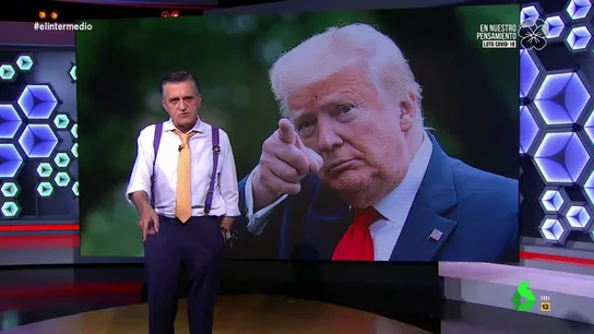 La crítica de Wyoming a la gestión de Trump: "Un personaje de reality ha convertido la gestión de la pandemia en una película de catástrofes" La crítica de Wyoming a la gestión de Trump: "Un personaje de reality ha convertido la gestión de la pandemia en una película de catástrofes"