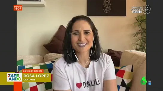 Rosa López interpreta en Zapeando 'Un sorbito de champagne' en honor a su familia: "Es una canción que a mi padre le encantaba" Rosa López interpreta en Zapeando 'Un sorbito de champagne' en honor a su familia: "Es una canción que a mi padre le encantaba"