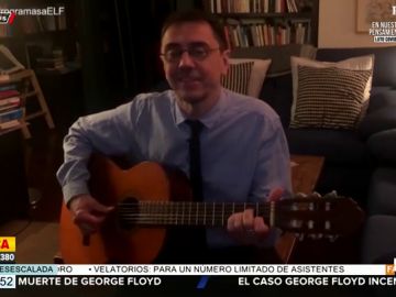 La "brillante" versión del 'Bella Ciao' de Monedero La "brillante" versión del 'Bella Ciao' de Monedero
