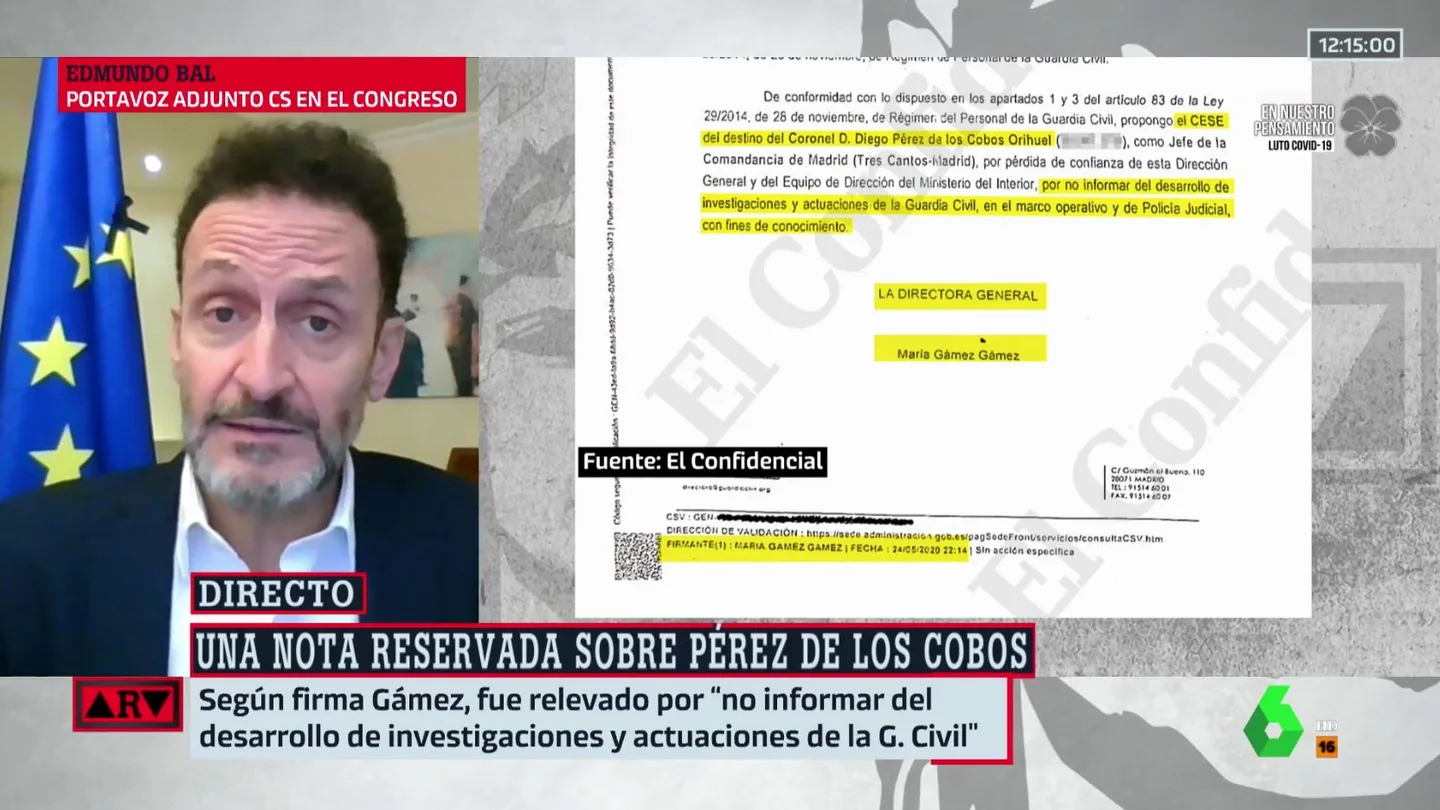 Edmundo Bal, en ARV Edmundo Bal, en ARV