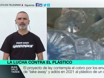 Julio Barea, responsable de campañas de Greenpeace España Julio Barea, responsable de campañas de Greenpeace España