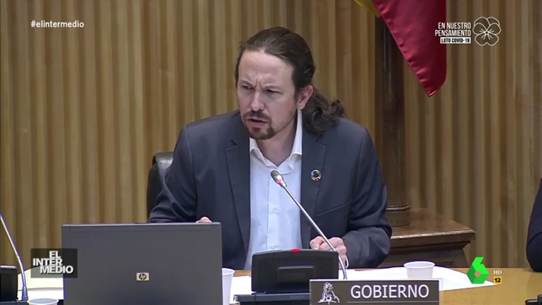 Vídeo manipulado - Lo que no se escuchó del rifirrafe entre Espinosa e Iglesias en la comisión