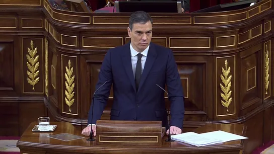 Pedro Sánchez en el Congreso Pedro Sánchez en el Congreso